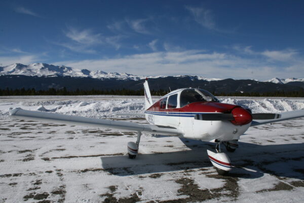 Piper Cherokee in Leadville, CO